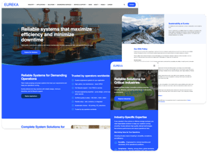 Eureka - Website design