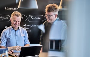 Planlegging på tavle